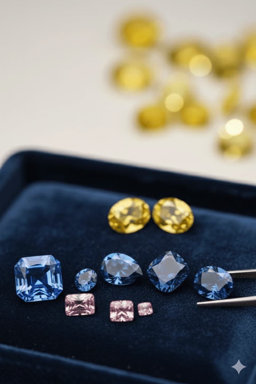 Expertly curated gemstone